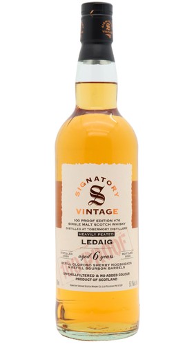 Ledaig signatory vintage 100 - ledaig,