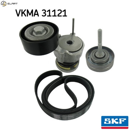 Vribbed belt set vkma - vribbed,