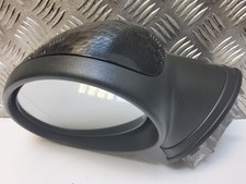 MINI R55 R56 2007 Left Nearside Door Wing Mirror Black Cover Cap 5 Pin 2755637