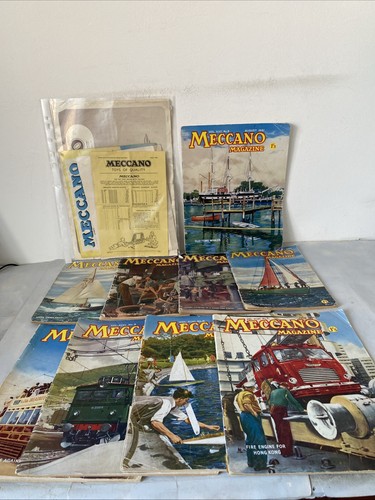 Meccano magazines job lot - job,