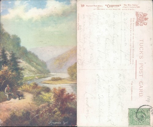 Wye valley landscape tintern - wye,