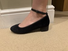 Next Girls Black velvet style