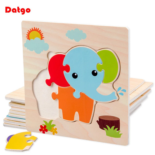 Baby wooden puzzles tangram - puzzles,