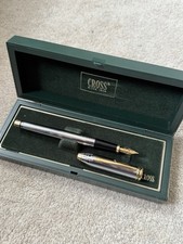 Cross Vintage Townsend Medalist Fountain Pen - Ireland Medium Gold Nib - Boxed