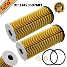2PCS OIL FILTER 11428507683