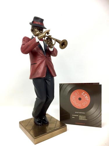 Jazz music sculpture trumpet - jazz,