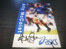 Ally McCoist hand signed