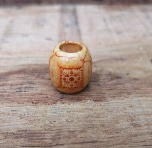 5mm wooden dread bead - dread, collar