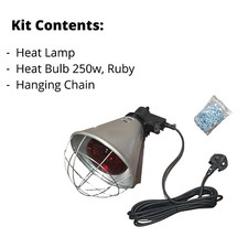 INFRA RED HEAT LAMP & BULB