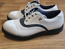 Men’s Adidas White Golf Shoes Spikes - 7.5