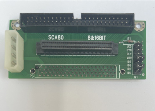 Scsi sca 80pin 68pin to - 80pin,