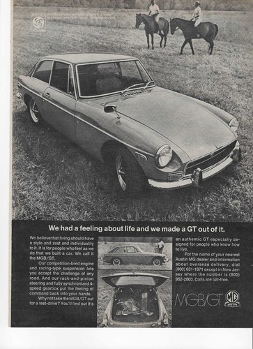 Original 1971 mgb gt - original,