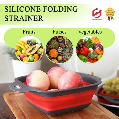 Kitchen collapsible colander - collapsible,