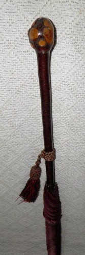 Vintage red ladies umbrella - red,