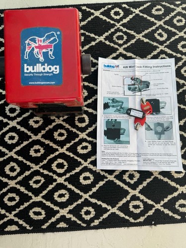 Bulldog mini hitch lock - aw,