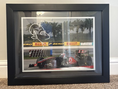 Jenson button signed - button,