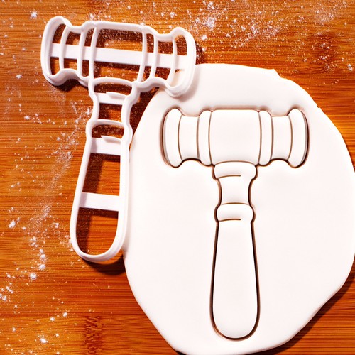 Gavel cookie cutter law - gavel,