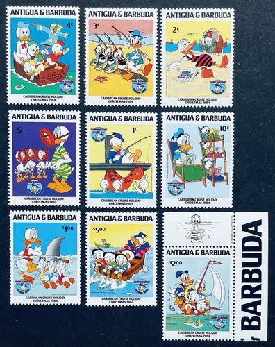 Antigua 1984 donald duck 50th - 1984,