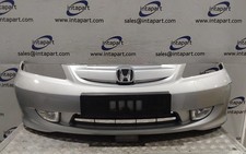 FRONT BUMPER  HONDA CIVIC MK7 IMA EXECUTIVE HYBRID SALOON 2004 SILVER