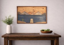 Reclaimed Pallet Wood Mountain