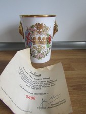 Caverswall Lions Head Beaker