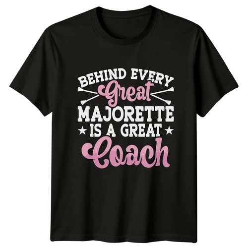 Behind every great - behind, majorette