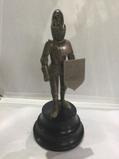 Vintage knight with cigarette lighter and German map and musical working rare