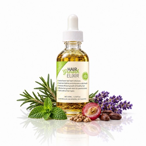 Hair growth oil rosemary - hair,