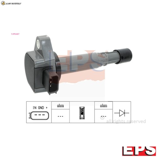 Ignition coil 970 457 for - coil, 1,970,457