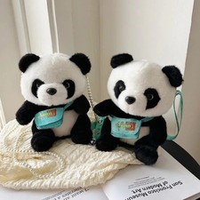 Cute Panda Plush Backpack
