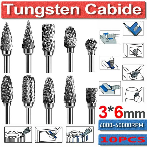 10x hss carbide - carbide, rotary