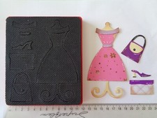 Sizzix Originals Dress Mannequin & Accessories Craft Die ~ Fabric & Felt