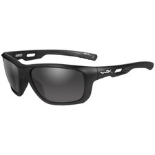 Wiley X WX Aspect Tactical Sports Sunglasses Smoke Grey Lens Matte Black Frame