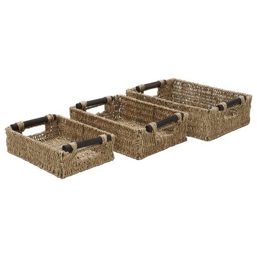 Seagrass baskets rectangular - seagrass,