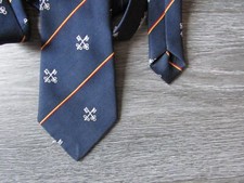 Securicor Security Company Two Crossed Older Style Keys Tie by Roberto London