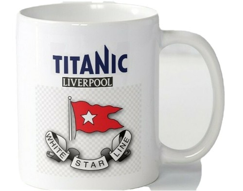 Titanic white star line - white,