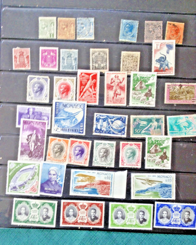 1895 onwards monaco - monaco, stamps