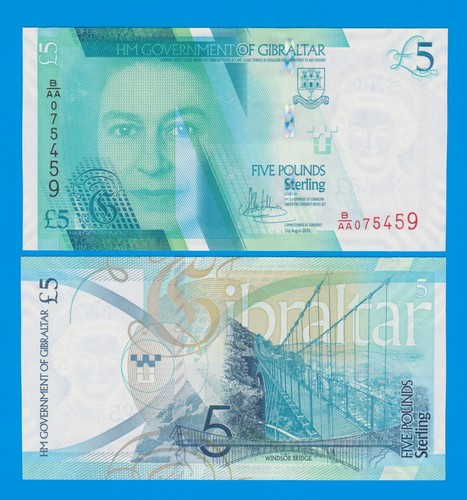 Gibraltar pounds 2020 - p,
