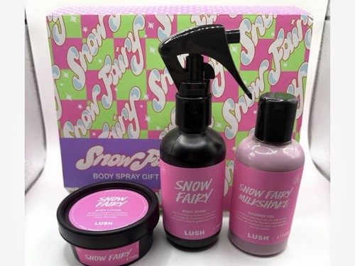 Lush snow fairy gift set - gift,