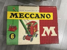 Vintage 60s Meccano No6 Set In
