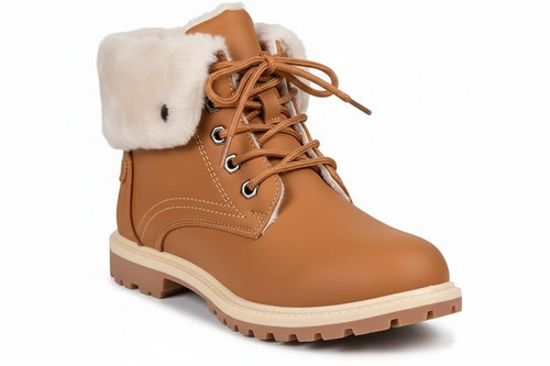 Ladies flat fur lined women - flat,