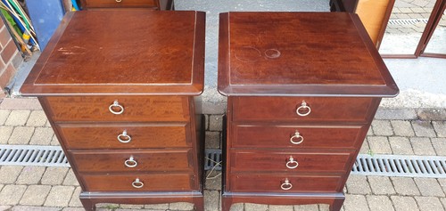 Pair stag minstrel bedside - stag,