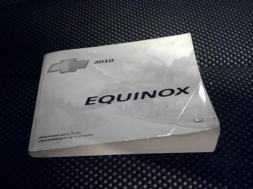 Equinox 2010 owners manual - equinox,
