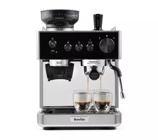 BREVILLE Barista Classic VCF186 Bean to Cup Coffee Machine Stainless Steel