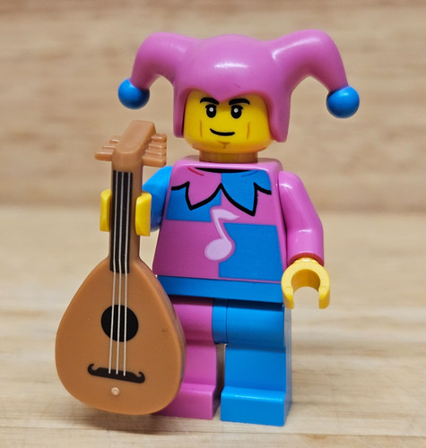 Lego castle minifigure jester - lego,