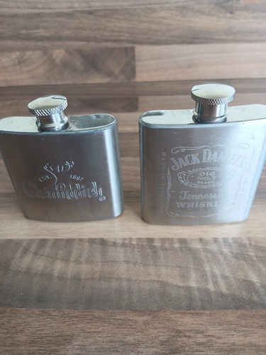 Pair stainless steel whisky - pair,