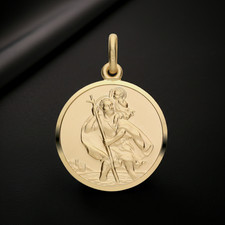 18ct Gold St Christopher