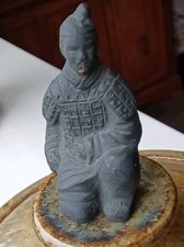 Miniature Terracotta  Soldier Figure 