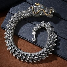 Viking Dragon Scale Link Chain