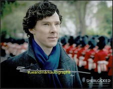 Benedict Cumberbatch Sherlock Holmes Sherlocked Autograph Signed UACC RD 96